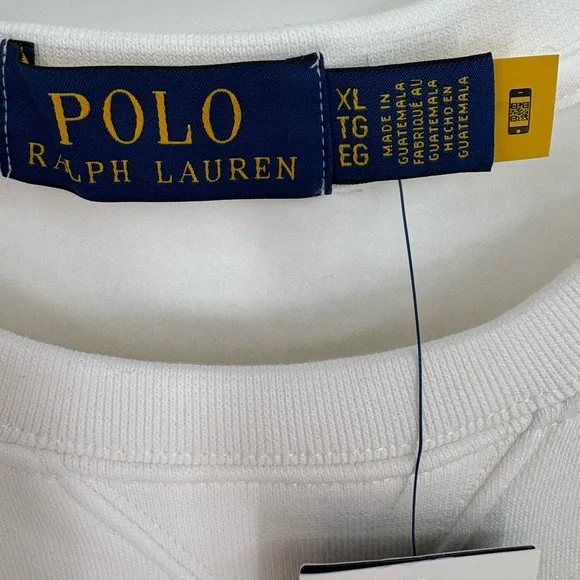 Polo Ralph Lauren Bear Hawaiian Shirt Crewneck Sweatshirt XL - Picture 3 of 4